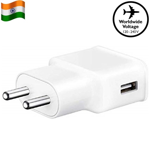 [4040300240] Cargador USB 1.55Amp Samsung Viaje India (EP-TA50IWE)