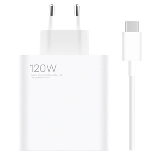 [4030400307] Cargador USB 120W+ Cable USB a USB-C Xiaomi (BHR6034)