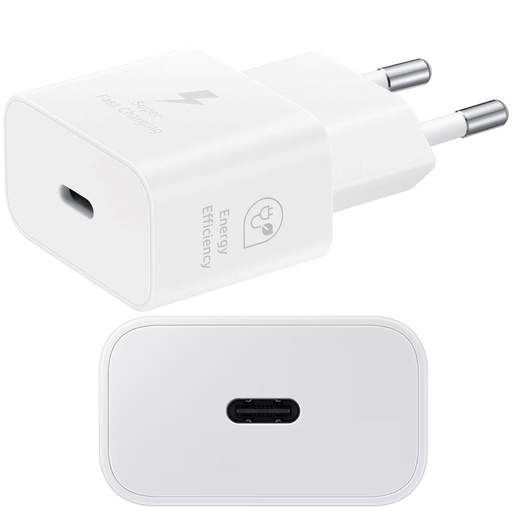 [4040300967] Cargador USB 25W Samsung Blanco (EP-T2510)