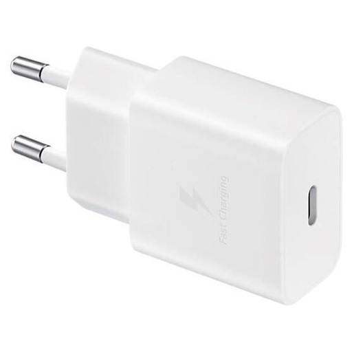 [4040300769] Cargador USB-C 15W Samsung Blanco SIN CABLE  (EP-T1510)