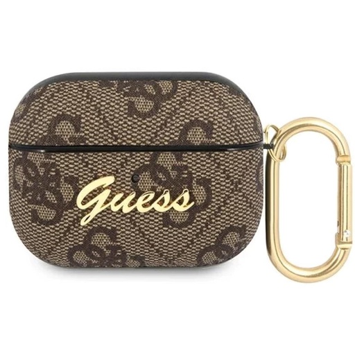 [4040400277] Guess GUAP2G4GSMW Airpods Pro 2 Cover Marrón Charm Collection