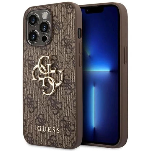 [4040400206] Guess GUHCP14L4GMGBR Iphone 14 Pro 6.1" Marrón