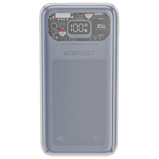 [4040300805] Powerbank 10.000 mAh 30W Acefast M1 Fast Charging Mica Gray