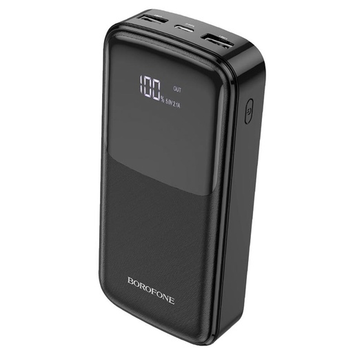 [4040300875] Powerbank 20.000 mAh Borofone BJ17A con Pantalla LCD Negro