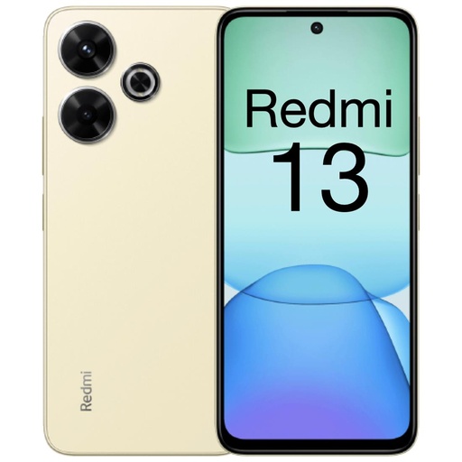 [4040102580] Xiaomi Redmi 13 4G 6.67" 6GB 128GB 108Mpx Gold