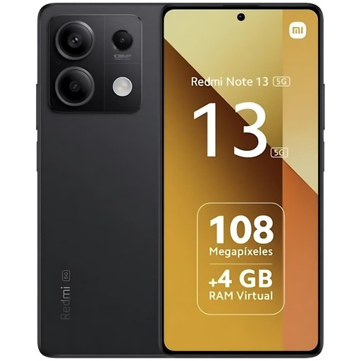 [4040102476] Xiaomi Redmi Note 13 5G 6.67" 8GB 256GB 108MPx Graphite Black