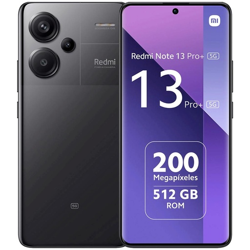 [4040102490] Xiaomi Redmi Note 13 Pro+ 5G 12GB 512GB Midnight Black