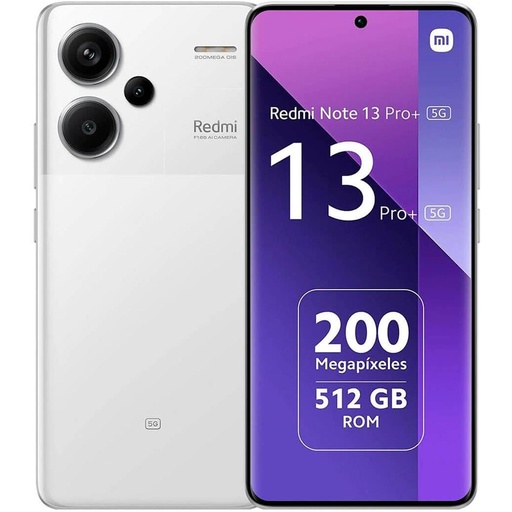 [4040102559] Xiaomi Redmi Note 13 Pro+ 5G 12GB 512GB Moonlight White