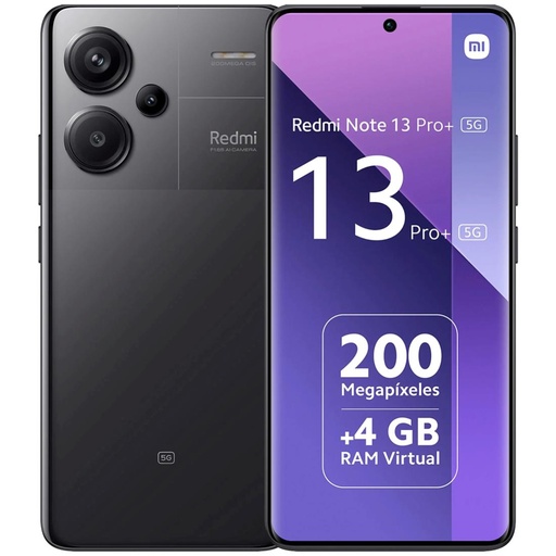 [4040102501] Xiaomi Redmi Note 13 Pro+5G 8GB 256GB Midnight Black