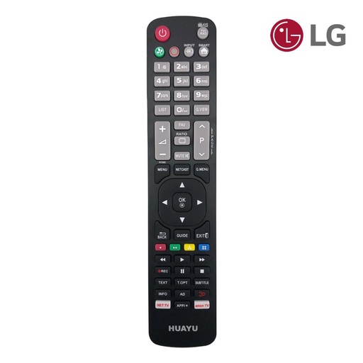 [4050100114] Mando de Repuesto TV HUAYU para LG (URC1399)