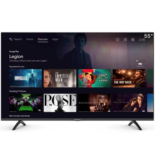 [4050100248] Televisor 55" Stream System Android tv + Google Assistant (S55A50)