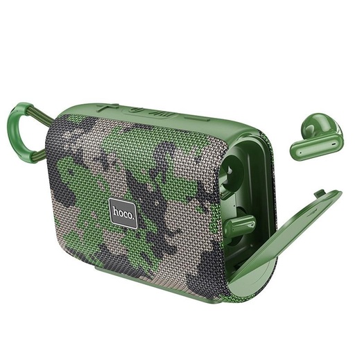 [4010201528] Hoco HC15 Altavoz Sport + Auricular  Bluetooth Camouflage