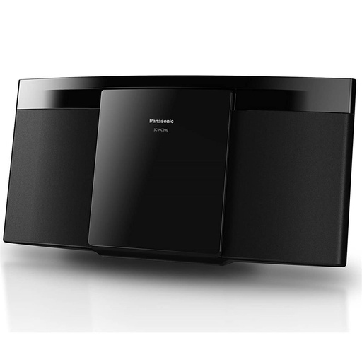 [4010201576] Panasonic SC-HC200EG Microcadena 20W con CD, USB y Bluetooth