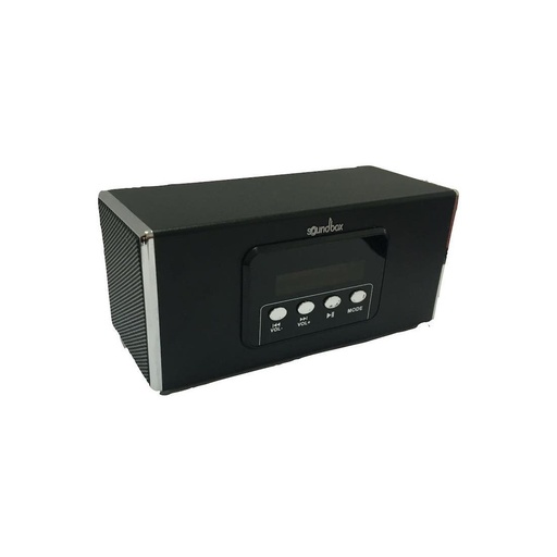 [4010200249] SOUND BOX AF-07 ALTAVOZ MP3 USB/MICRO SD NEGRO