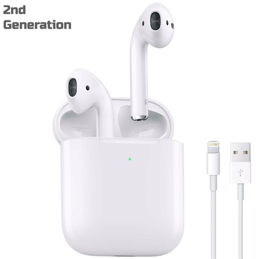 [4010100350] APPLE MV7N2AM/A AIRPODS v2 carga por cable