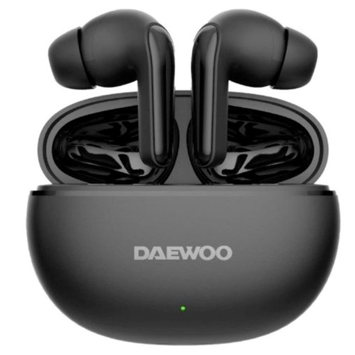 [4010102308] Daewoo DW2004  Auricular Bluetooth con  Cancelación de Ruido Negro