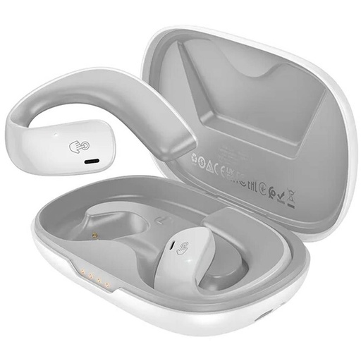 [4010102233] Hoco EQ4 Auricular Deportivo Bluetooth Open-Ear Blanco