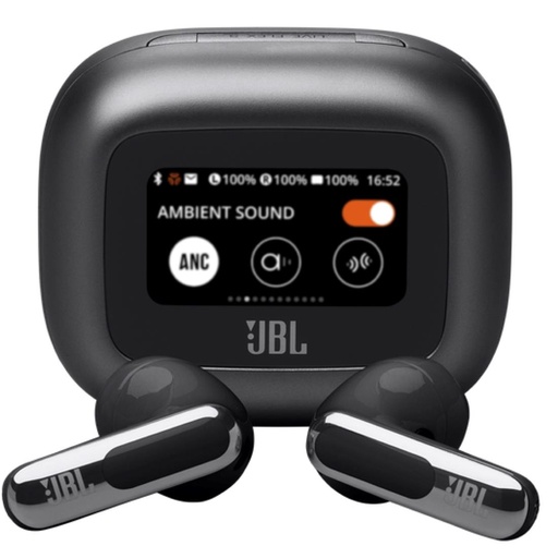 [4010102390] JBL Live Flex 3 Auricular Bluetooth con Cancelación de Ruido y pantalla Negro