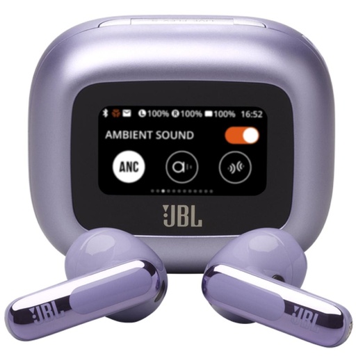 [4010102392] JBL Live Flex 3 Auricular Bluetooth con Cancelación de Ruido y pantalla Púrpura