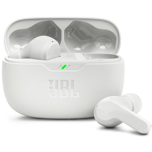 [4010102159] JBL Wave Beam TWS Blanco