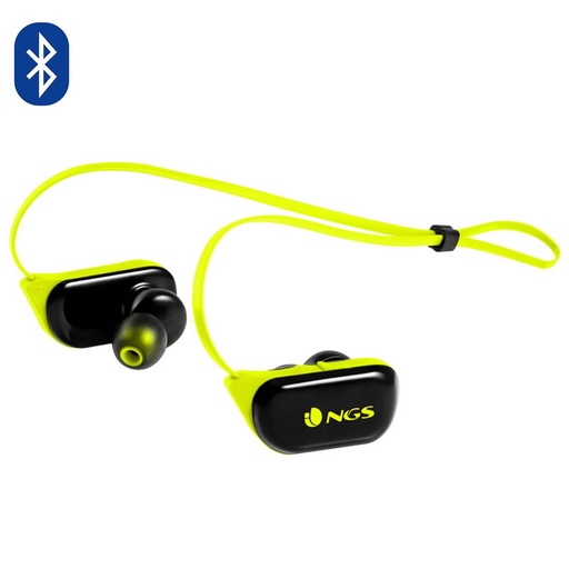 [4010100112] NGS Artica Ranger Auricular Bluetooth Amarillo