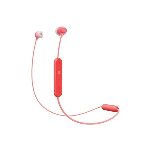 [4010100270] SONY WI-C300 WIRELESS AURICULAR RED