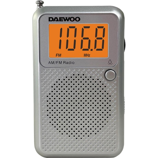 [4010500148] Daewoo DW1115 Radio Digital con Pantalla LCD y Altavoz