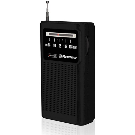 [4010500126] Roadstar TRA-1230 Radio Fm Mono Potátil Negro