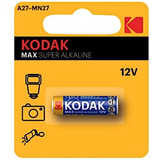 [4020500097] Kodak K27A Max Alcalina 1 Und (30414372)