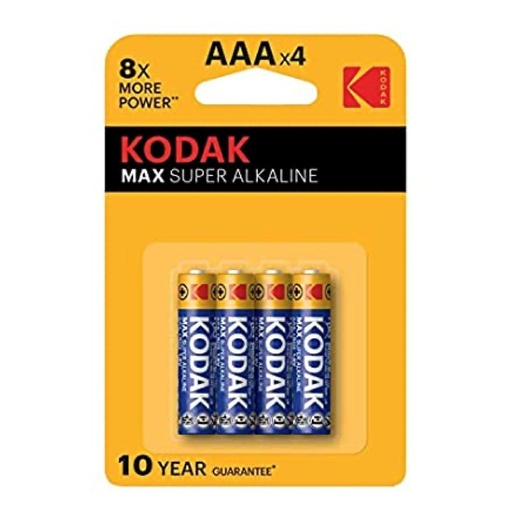 [4020500067] KODAK LR-03 AAA MAX ALKALINA 4 UNDS (30952812)