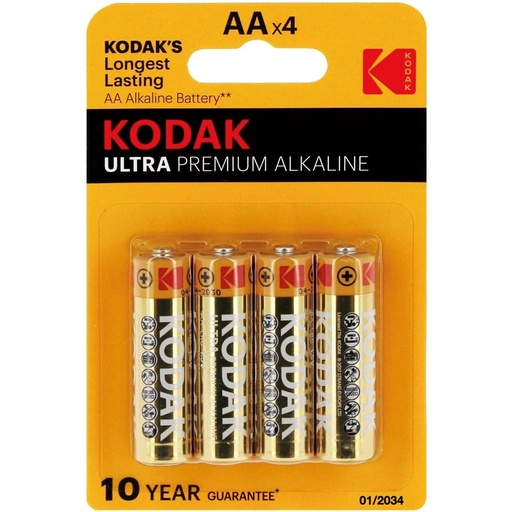 [4020500075] KODAK LR-06 AA ULTRA ALKALINA 4 UNDS (30959514)