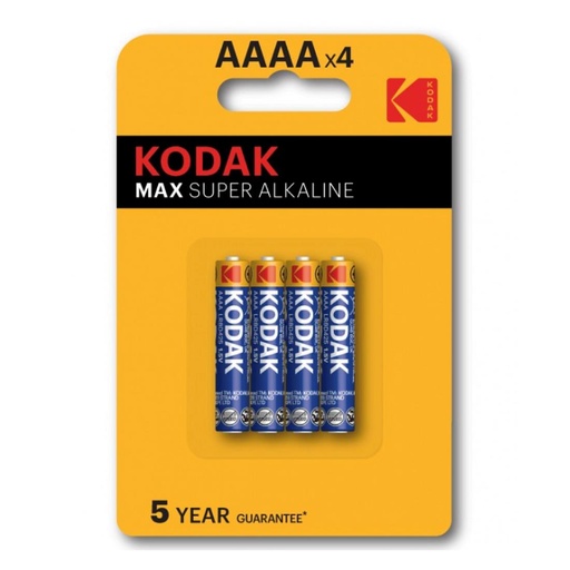 [4020500069] KODAK LR-61 AAAA Alcalina 4 Unidades (30419124)