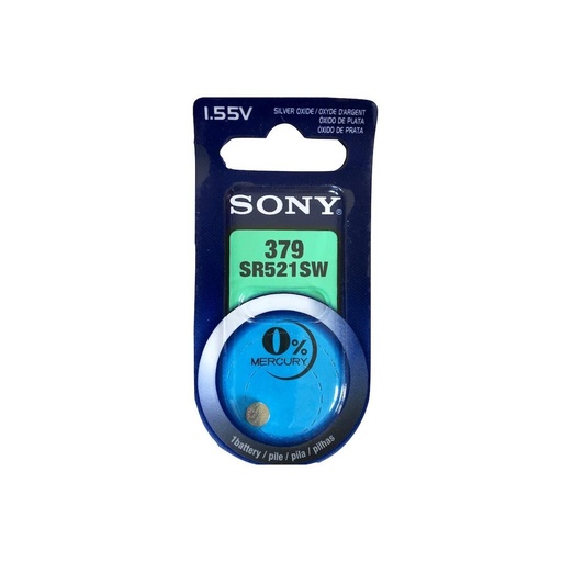 [4020500036] SONY SR521SW BATERÍA SILVER OXIDO