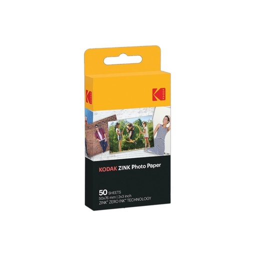 [4020300023] KODAK Zink Papel Fotográfico 50 Hojas