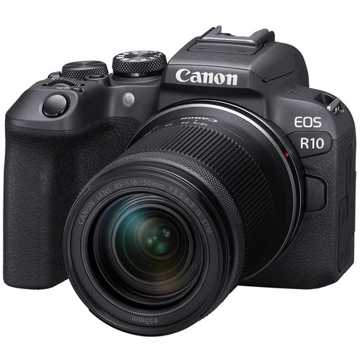 [4090100800] Canon Eos R10 con objetivo RF-S18-150mm F3.5-6.3 IS STM