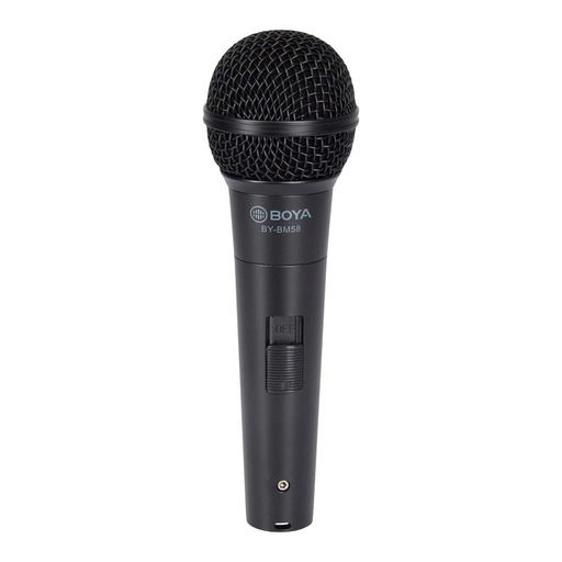 [4030900014] BOYA BY-BM58 Micrófono vocal de mano con cable XLR