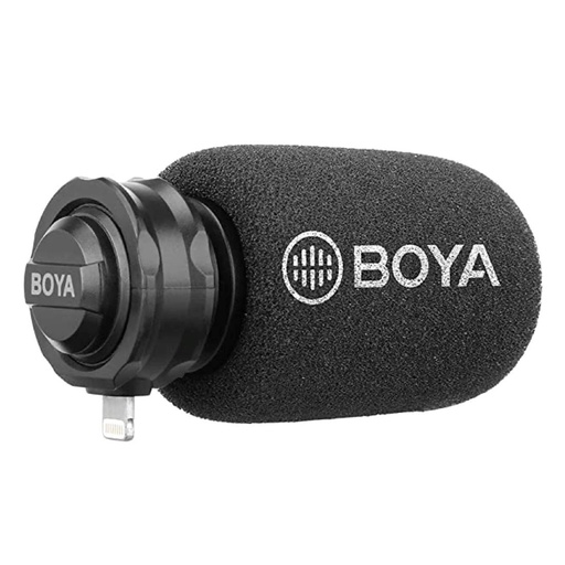 [4030900026] BOYA BY-DM200 Micrófono cardioide con conexión Lightning MFI