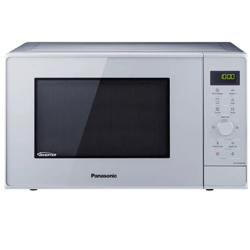 [4080600333] Panasonic NN-GD36HMSUG Micro Grill Vapor+ Inverter 23L Plata