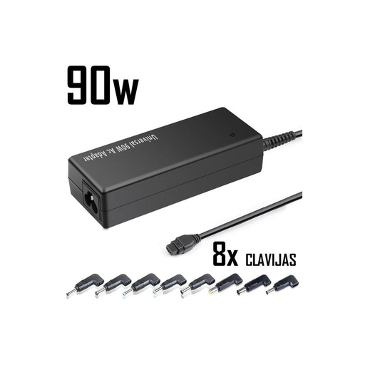 [4040300256] Cargador para portátil KFD 90W con 8 Clavijas compatibles