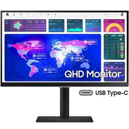 [4050100215] Monitor 23.8" Samsung S24A600U QHD USB-C