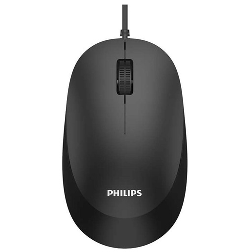 [4030400324] Ratón con Cable Philips SPK7207BL Negro