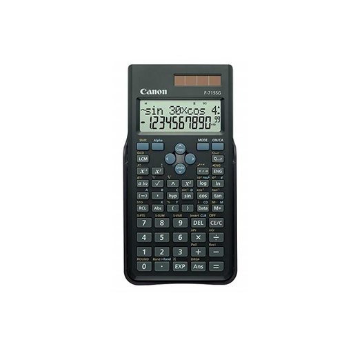 [4030200031] CANON CALCULADORA CIENTÍFICA F-715SG 2 LINEAS 250 FUNCIONES