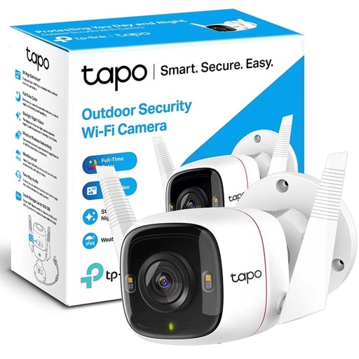 [4090100817] Tp-Link Cámara Wifi Exterior 44MP (TAPO C320WS)