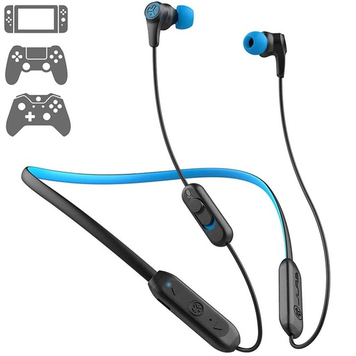 [4010101393] Auricular JLAB Play Gaming Earbuds Bluetooth Baja Latencia Negro