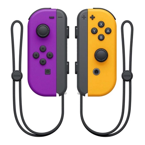 [4060200042] Nintendo Switch Joy-Con Set Morado Neón/ Naranja Neón