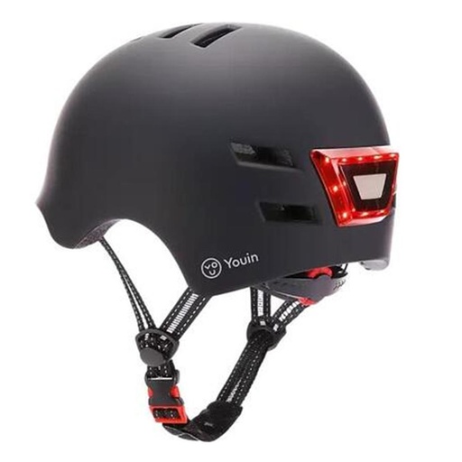 [4060400095] Youin MA1010 Casco Talla L con LED Frontal y Trasero