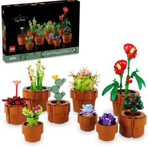 [4060500197] LEGO 10329 Plantas Diminutas