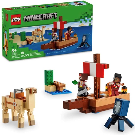 [4060500204] LEGO 21259 El Viaje en el Barco Pirata Minecraft