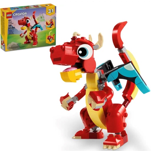 [4060500209] LEGO 31145 Dragón Rojo