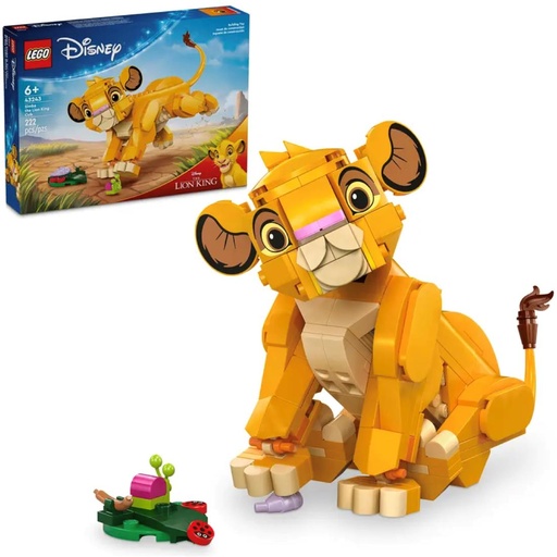 [4060500222] LEGO 43243 El Rey León: Simba Cachorro